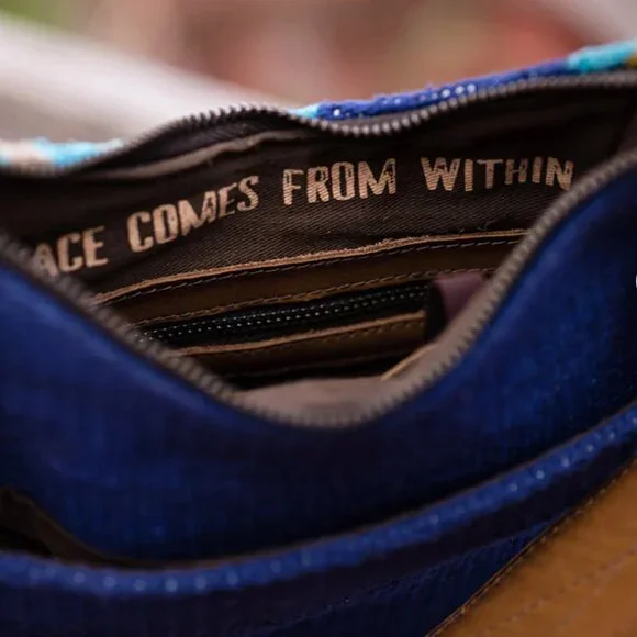 STS Ranchwear Mojave Sky Nellie Leather Fringe Bag Purse Western Handbag NEW - Picture 3 of 5